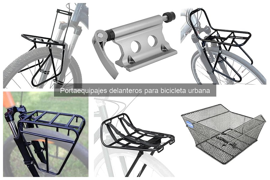 Comparativa de Portaequipajes Delanteros y Traseros para Bicicleta
