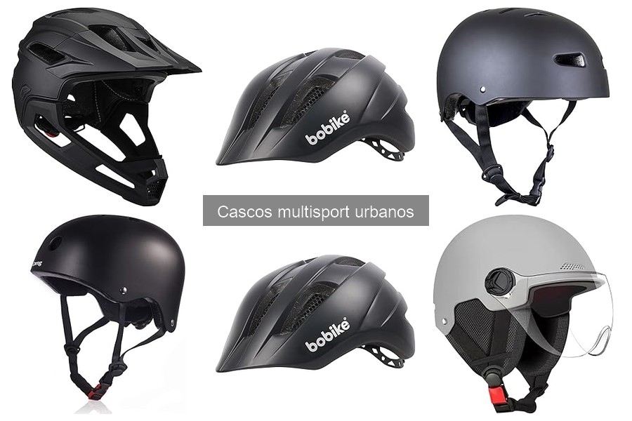 Comparativa de precios de cascos multisport urbanos