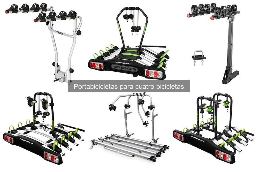 Comparativa de precios: portabicicletas para 4 bicicletas
