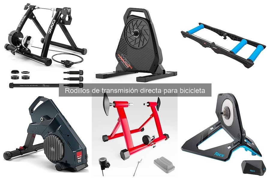 Comparativa de Rodillos de Transmisión Directa para Bicicleta