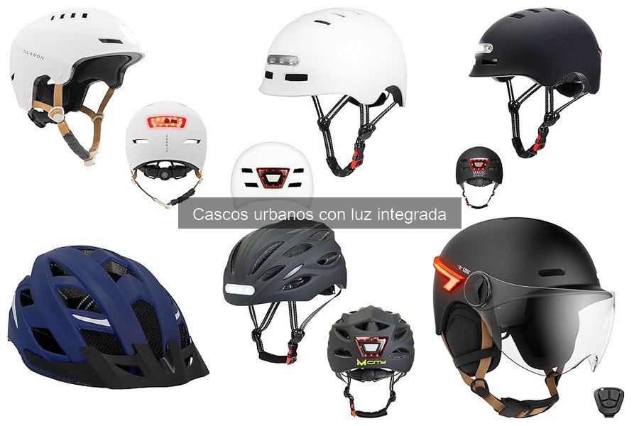 Comparativa: Mejores cascos urbanos con luz integrada 2023