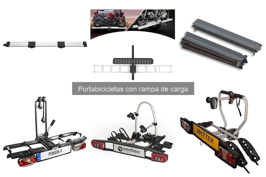 Comparativa: Portabicicletas con y sin rampa de carga