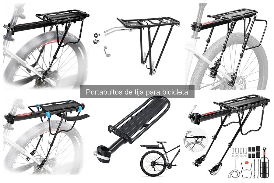 Comparativa: Portabultos de tija vs. traseros para bicicleta