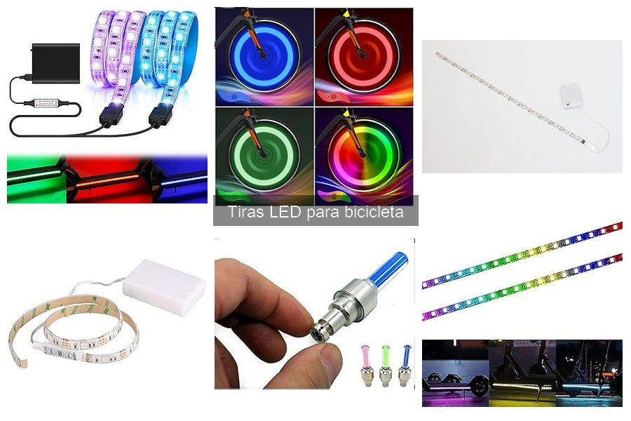 Comparativa: Tiras LED a pilas vs recargables para bicicleta