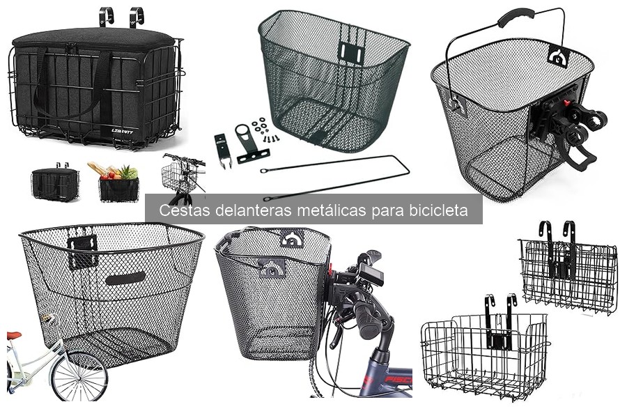 Compatibilidad de cestas delanteras metálicas para tu bicicleta