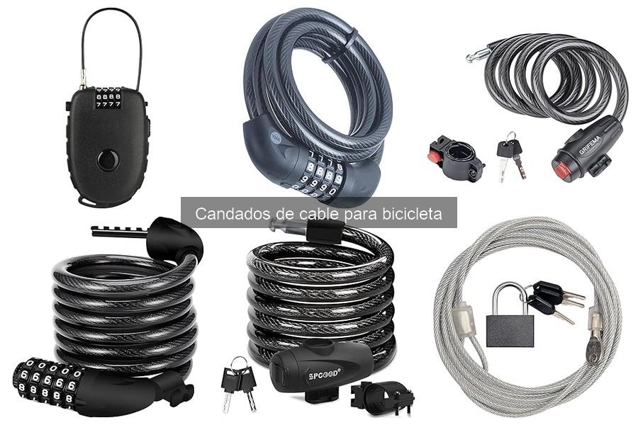 Compra los Mejores Candados de Cable para Bicicleta