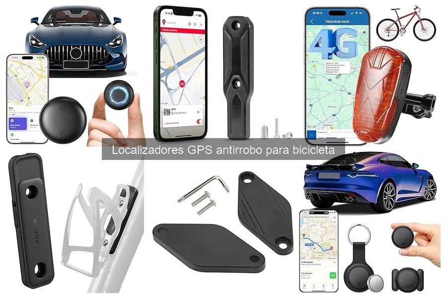 Coste medio de localizadores GPS antirrobo para bicicleta