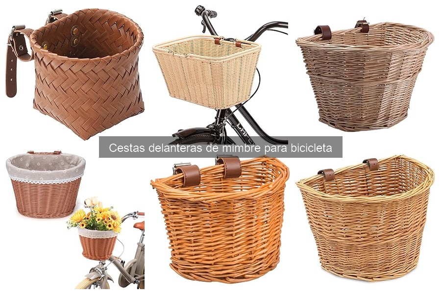 Costos Promedio de Cestas Delanteras de Mimbre para Bicicleta