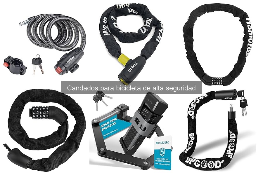 ¿Cuánto invertir en un candado de alta seguridad para bicicleta?