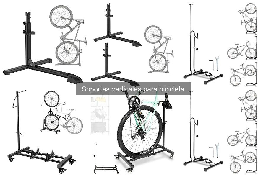Descubre qué son los soportes verticales para bicicleta