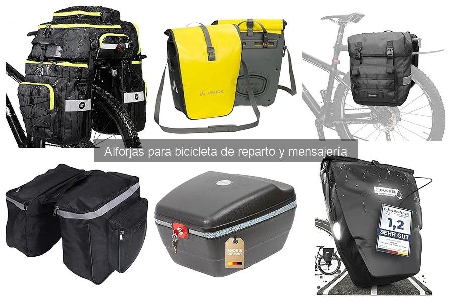 Dónde comprar alforjas para bicicleta de reparto