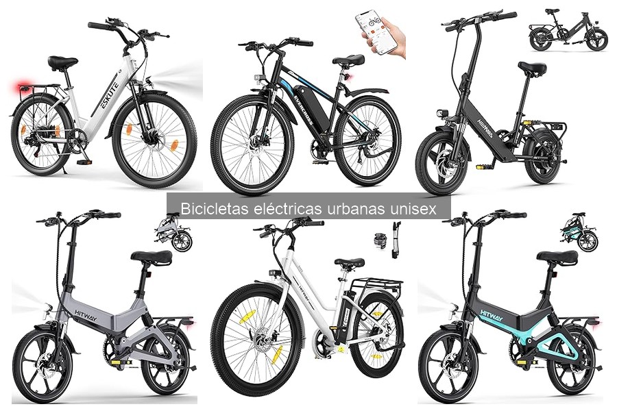 Dónde comprar bicicletas eléctricas urbanas unisex: ofertas y tiendas