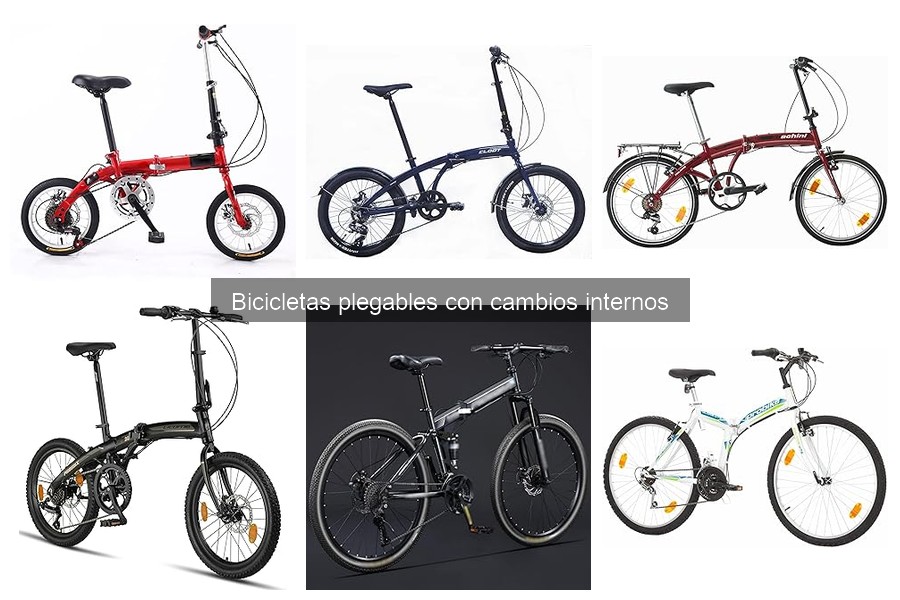 Dónde comprar bicicletas plegables con cambios internos