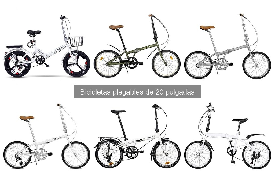 Dónde comprar bicicletas plegables de 20 pulgadas fácilmente
