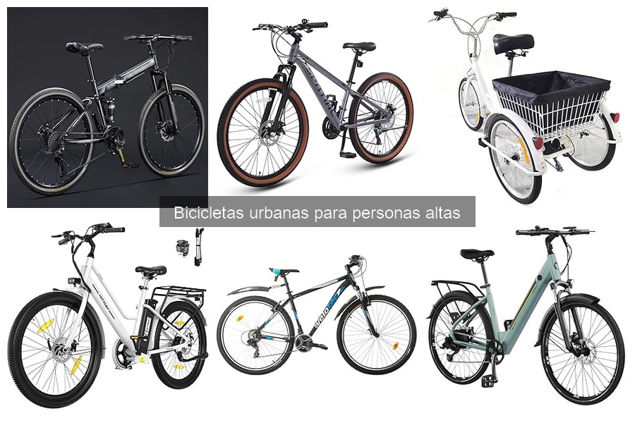 Dónde comprar bicicletas urbanas para personas altas