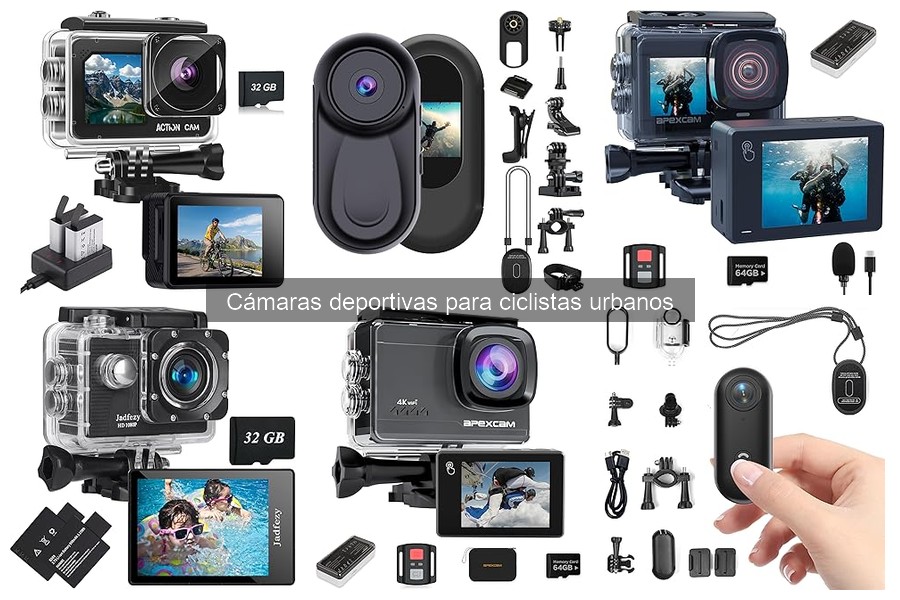 ** Dónde comprar cámaras deportivas para ciclistas urbanos