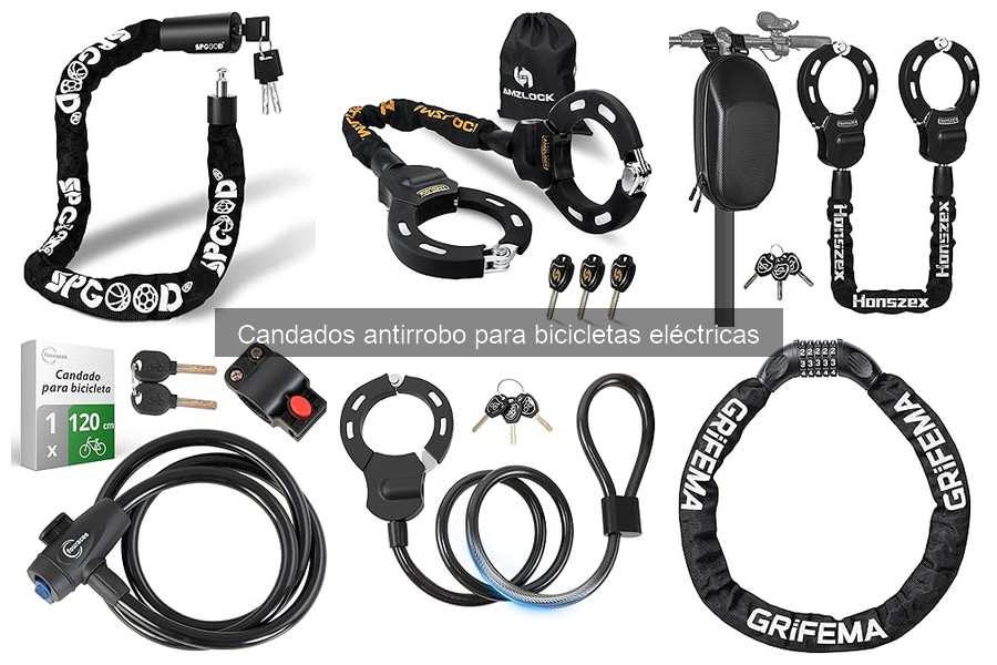 Dónde comprar candados antirrobo para bicicletas eléctricas