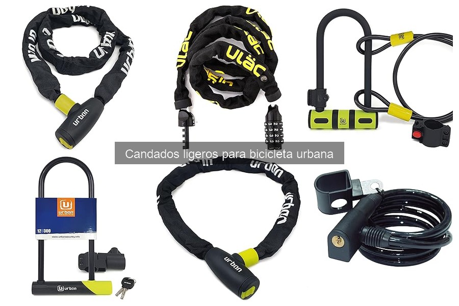 Dónde comprar candados ligeros para bicicletas urbanas