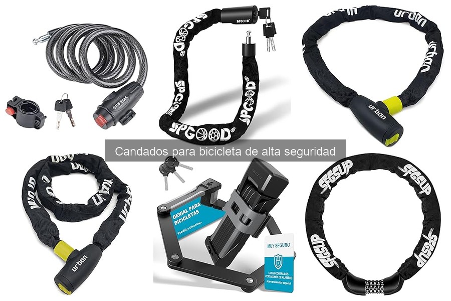 Dónde comprar candados para bicicleta de alta seguridad baratos