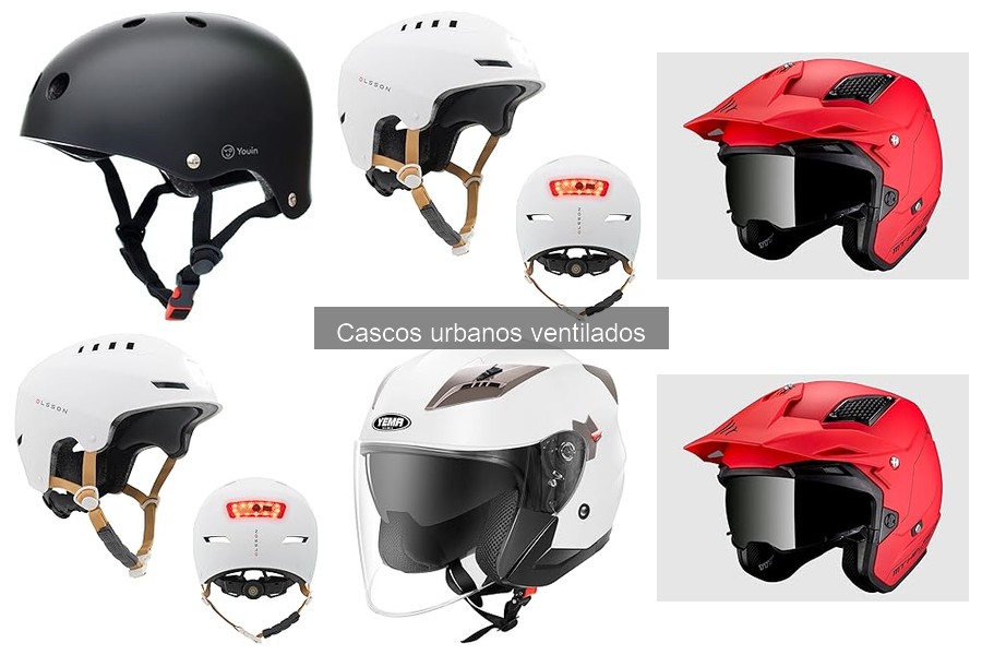 ¿Dónde comprar cascos urbanos ventilados? Mejores opciones