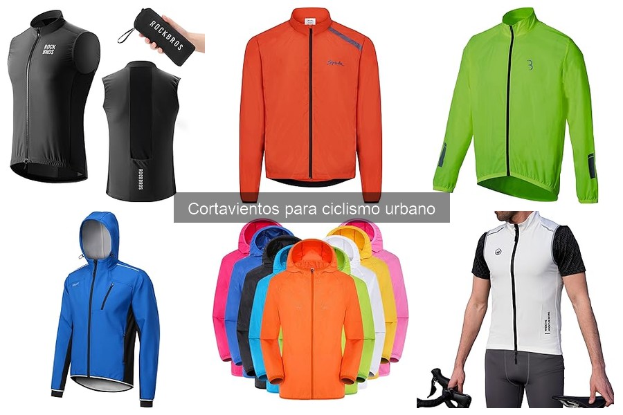 Dónde comprar cortavientos para ciclismo urbano 2023