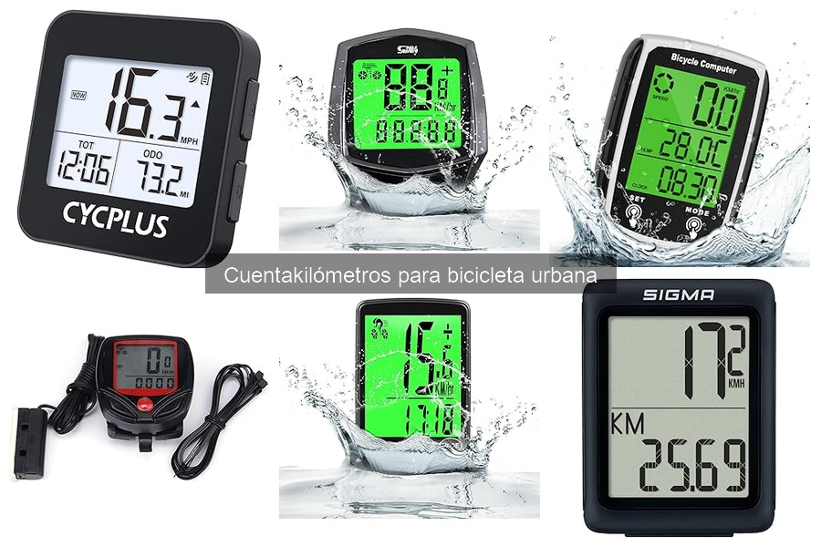 Dónde comprar cuentakilómetros para bicicleta urbana