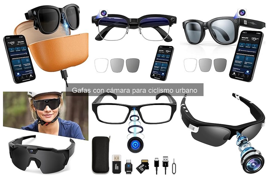 Dónde comprar gafas con cámara para ciclismo urbano