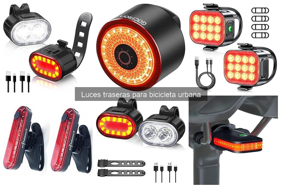 ** Dónde comprar luces traseras para bicicleta en línea