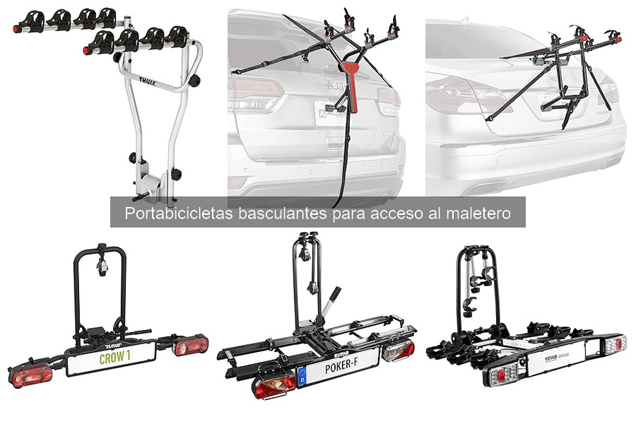 Dónde comprar portabicicletas basculantes para tu coche