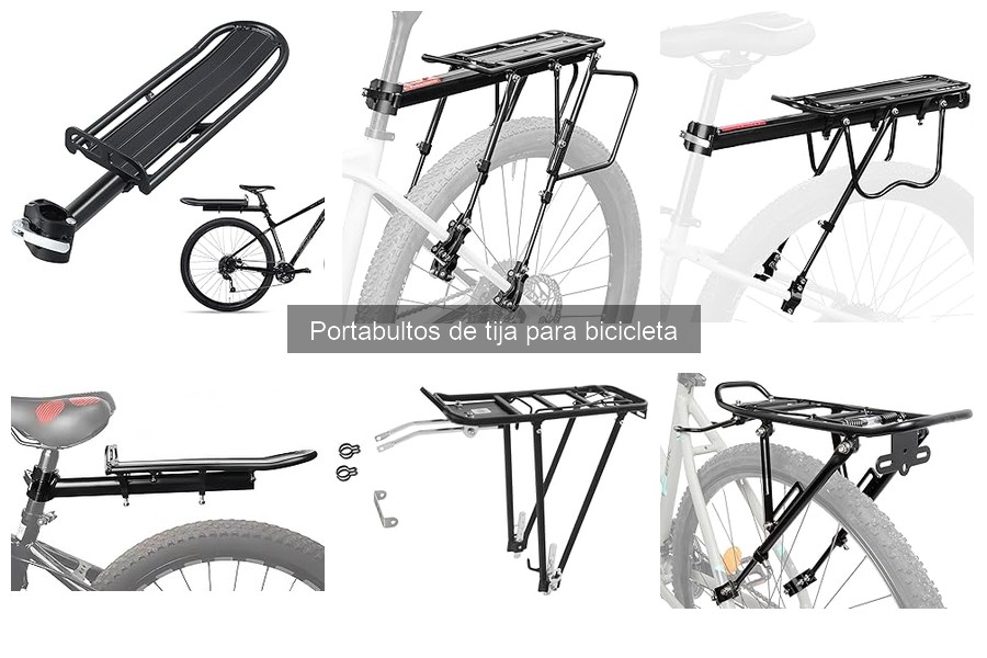 Dónde comprar portabultos de tija para bicicleta