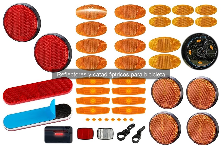 Dónde comprar reflectores y catadióptricos para bicicleta