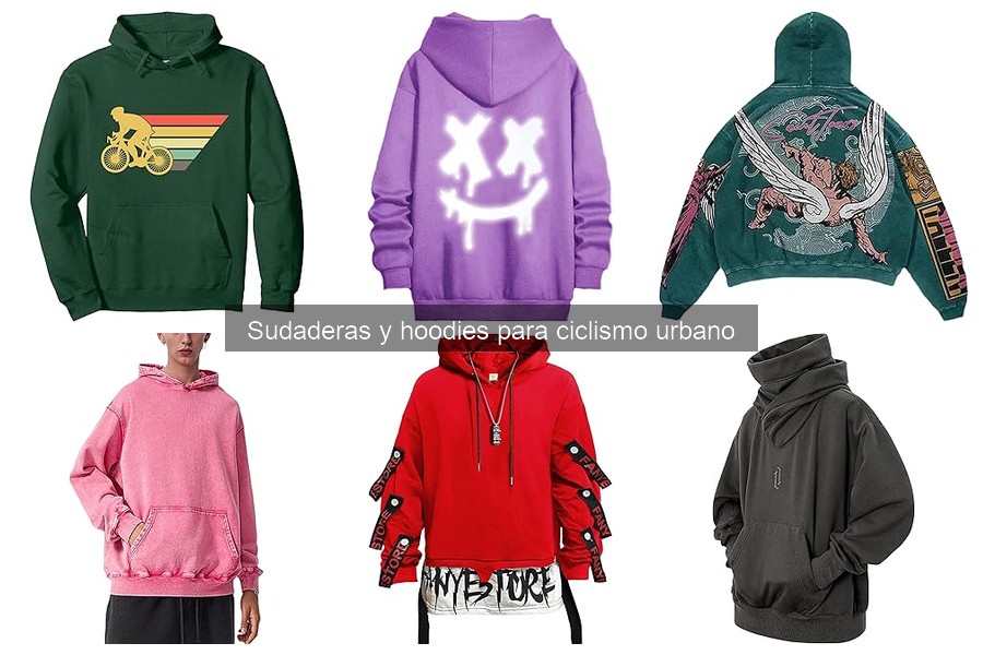 Dónde comprar sudaderas y hoodies para ciclismo urbano