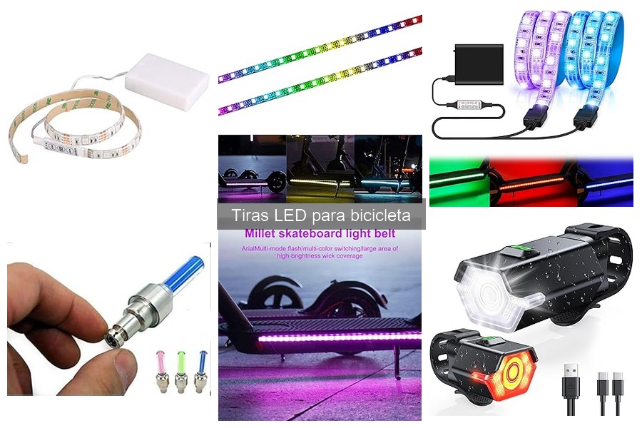 Dónde comprar tiras LED para bicicleta a buen precio