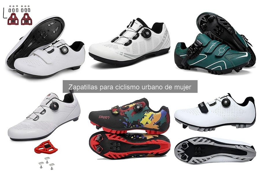 Dónde comprar zapatillas de ciclismo urbano de mujer