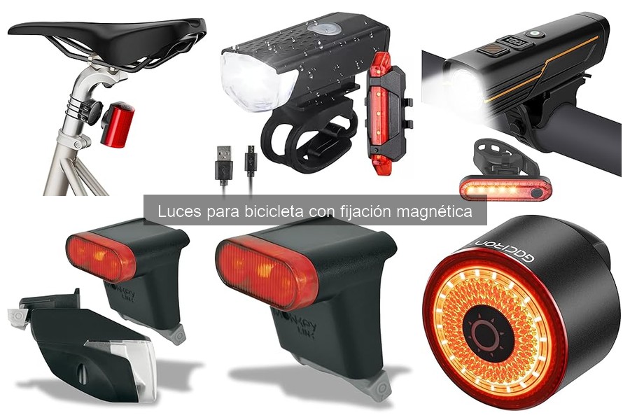 ** Eficacia de las Luces para Bicicleta con Fijación Magnética