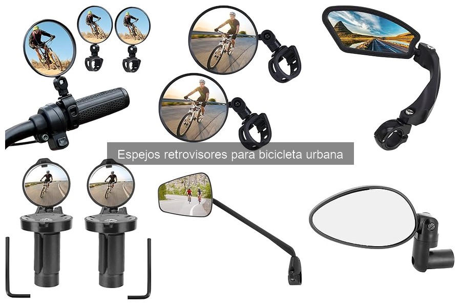Errores comunes al usar espejos retrovisores en bicicletas urbanas