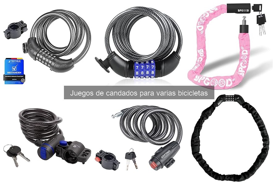 Errores comunes al usar juegos de candados para bicicletas
