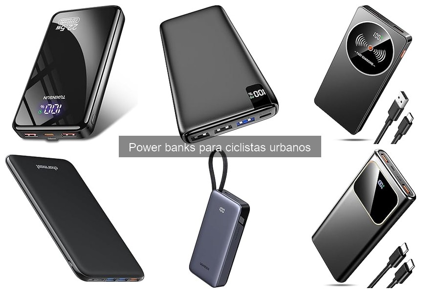 Errores comunes al usar power banks para ciclistas urbanos