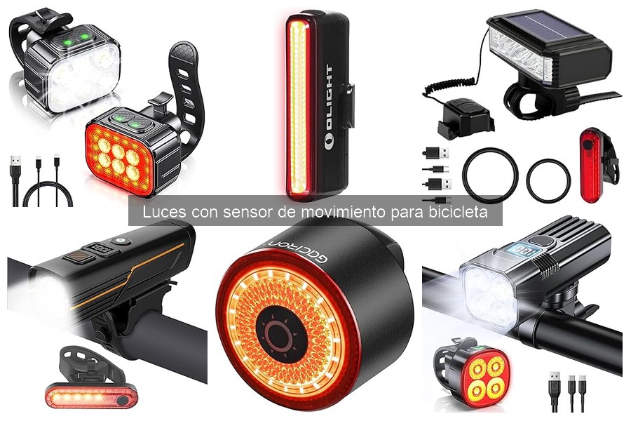 Errores comunes con luces de sensor en bicicletas