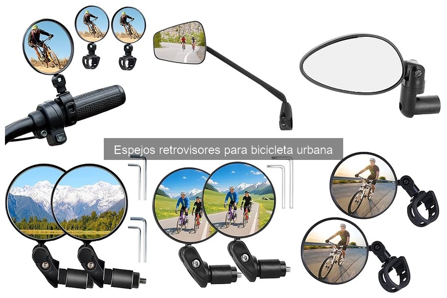 Espejos Retrovisores para Bicicleta Urbana: Seguridad en Ciclismo