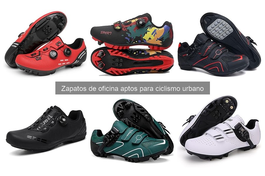 Estilos de zapatos de oficina ideales para ciclismo urbano