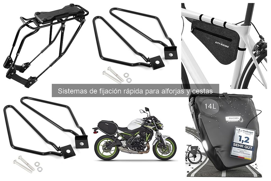 Fijación rápida vs. tradicional para alforjas: ¿cuál elegir?