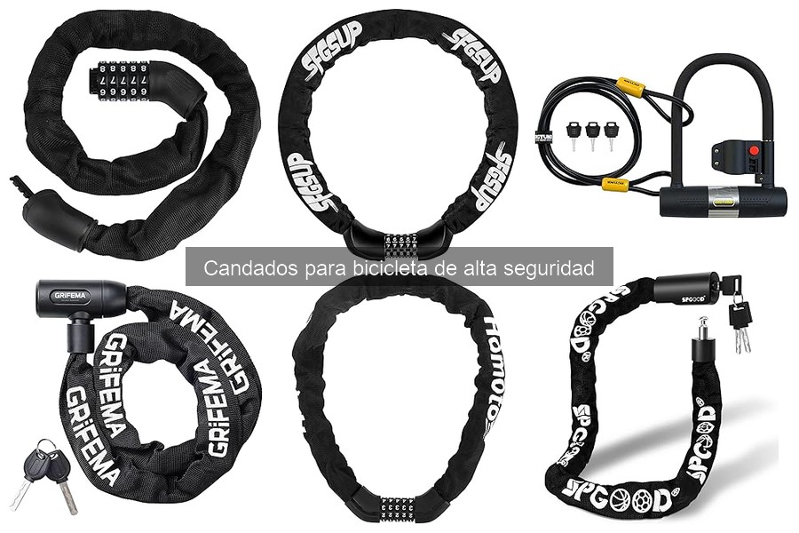 Garantías de los mejores candados para bicicleta de alta seguridad