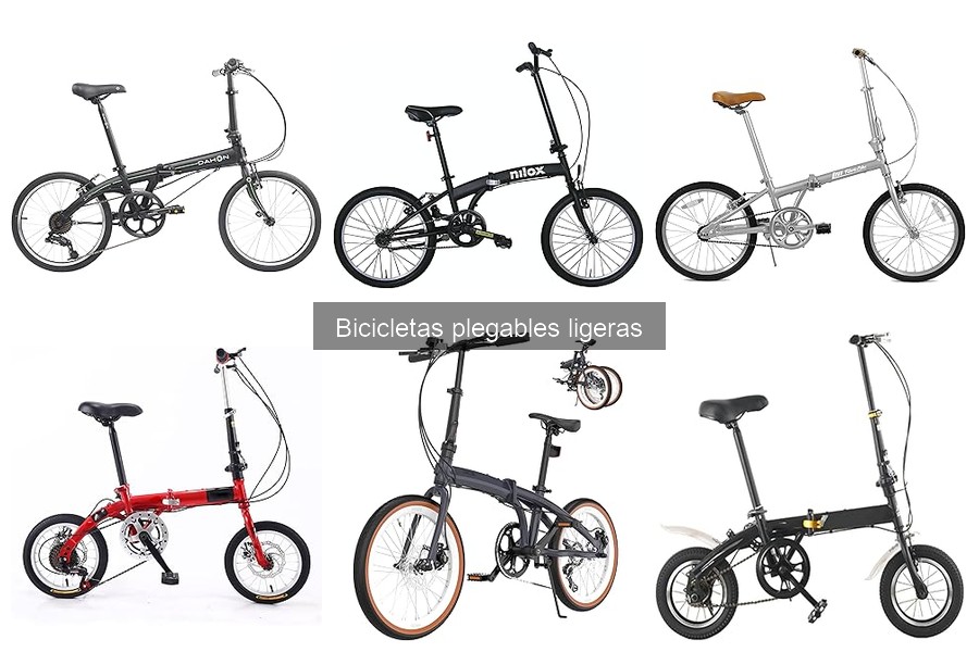 Guía de compra de bicicletas plegables ligeras