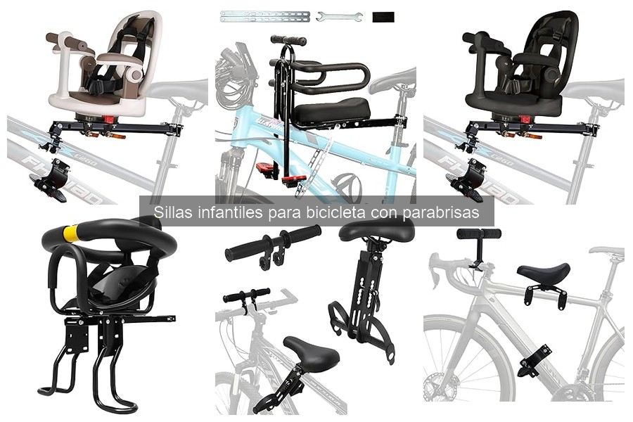Guía de compra de sillas infantiles para bicicleta con parabrisas