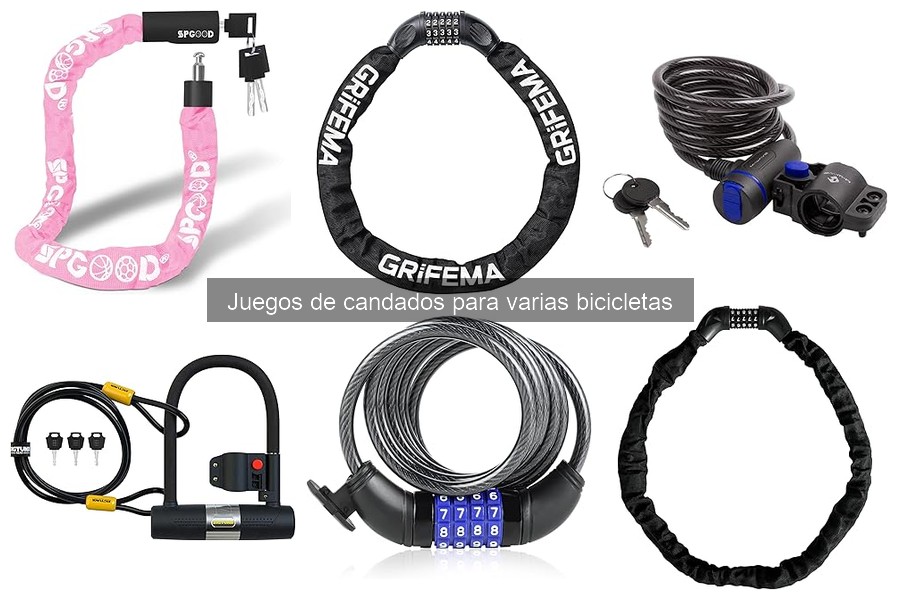 Guía de compra: juegos de candados para bicicletas