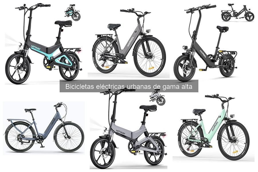 Guía para Elegir Bicicletas Eléctricas Urbanas de Gama Alta