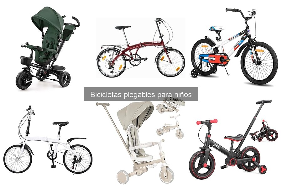 Guía para elegir bicicletas plegables para niños