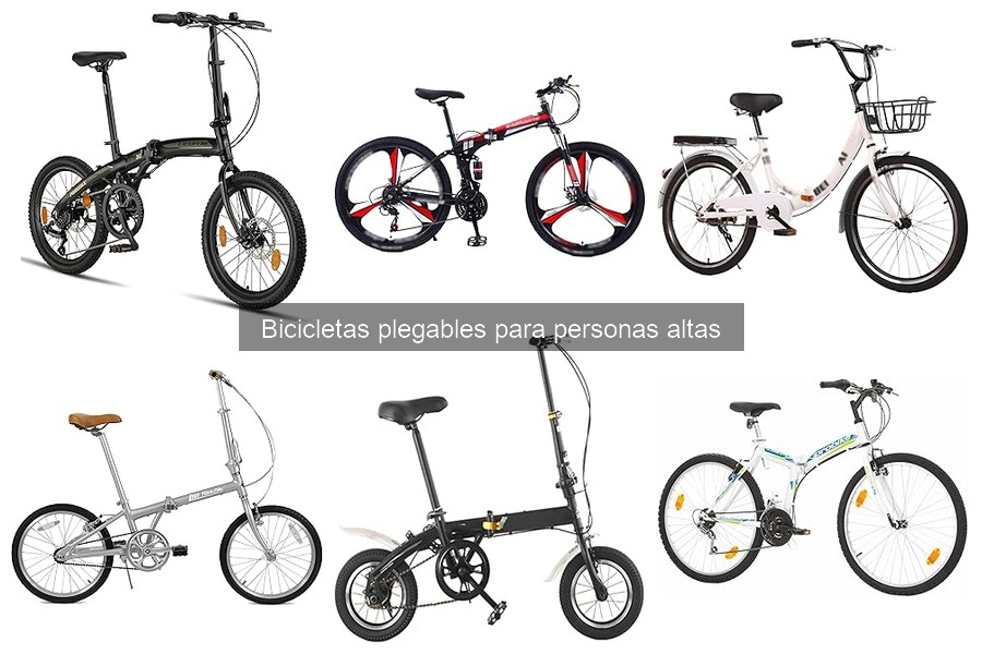 Guía para elegir bicicletas plegables para personas altas