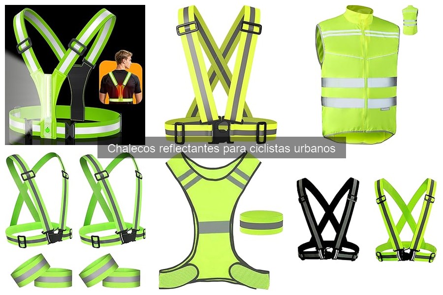 Guía para elegir el chaleco reflectante ideal para ciclistas